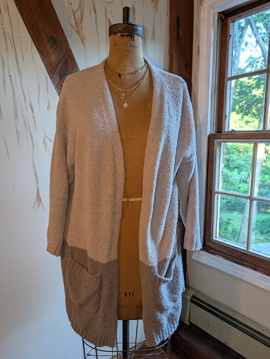 Thread & Supply Sweaters - Two-Toned Gray Cardigan